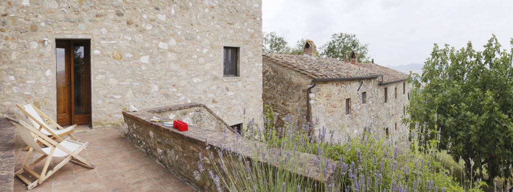 Casa delle Acque exterior panorama